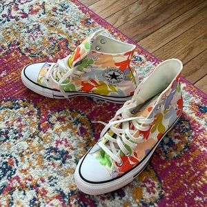 Womens “Garden Party” High-top Converse